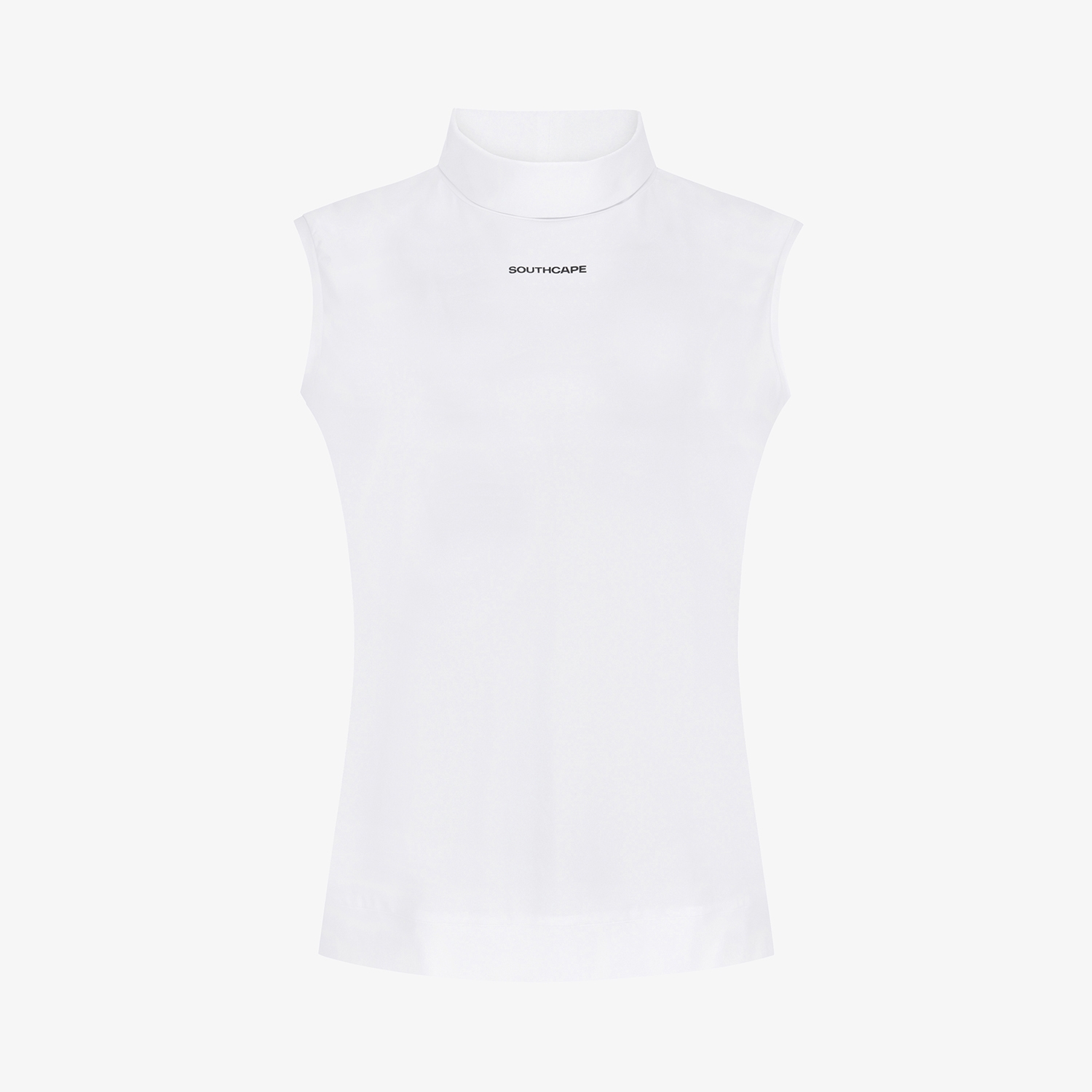 High-Neck Sleeveless Base Layer_WT