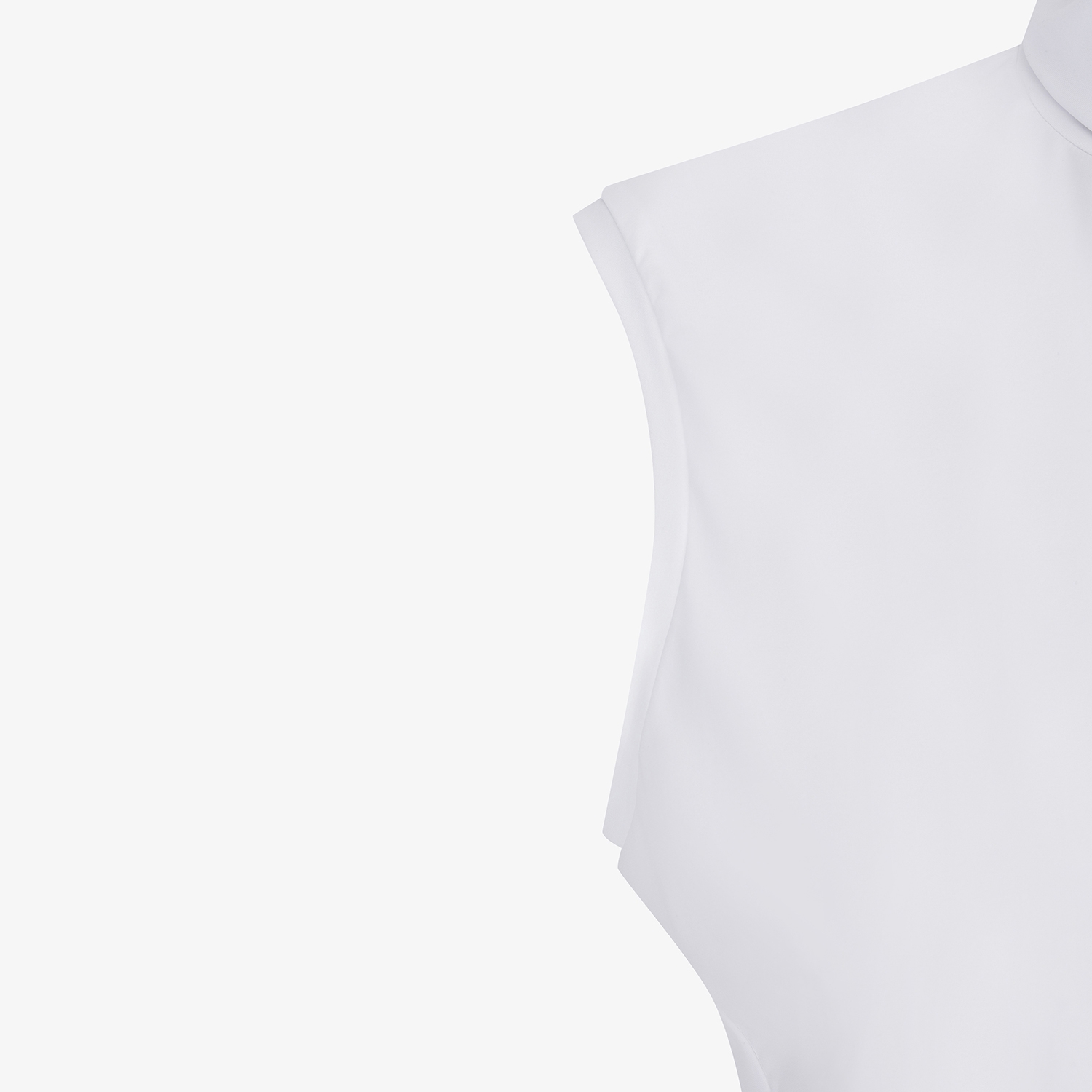 High-Neck Sleeveless Base Layer_WT
