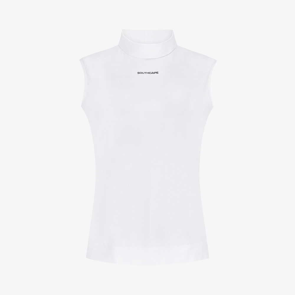 High-Neck Sleeveless Base Layer_WT