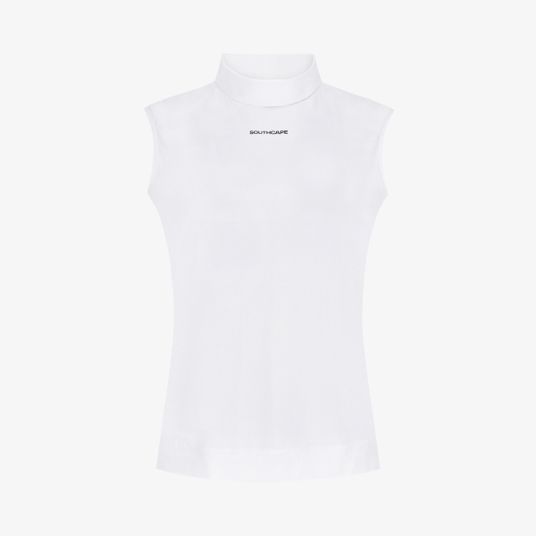 High-Neck Sleeveless Base Layer_WT