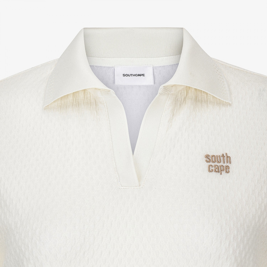 Hybrid Open Collar T-Shirt_IV