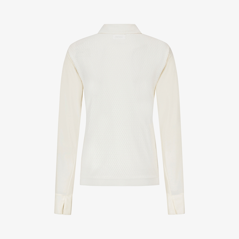 Hybrid Open Collar T-Shirt_IV