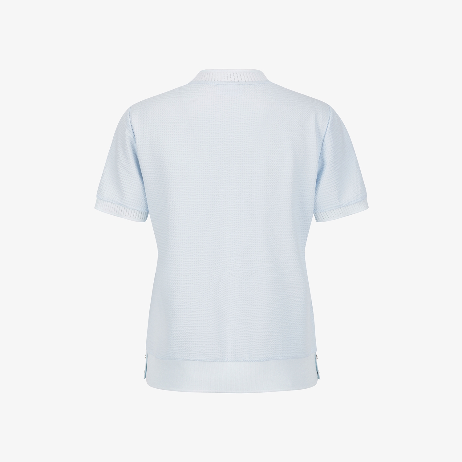 Textured Logo Band Short-Sleeve T-Shirt_SK