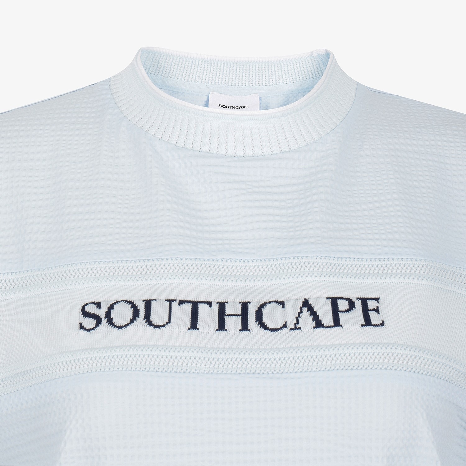Textured Logo Band Short-Sleeve T-Shirt_SK