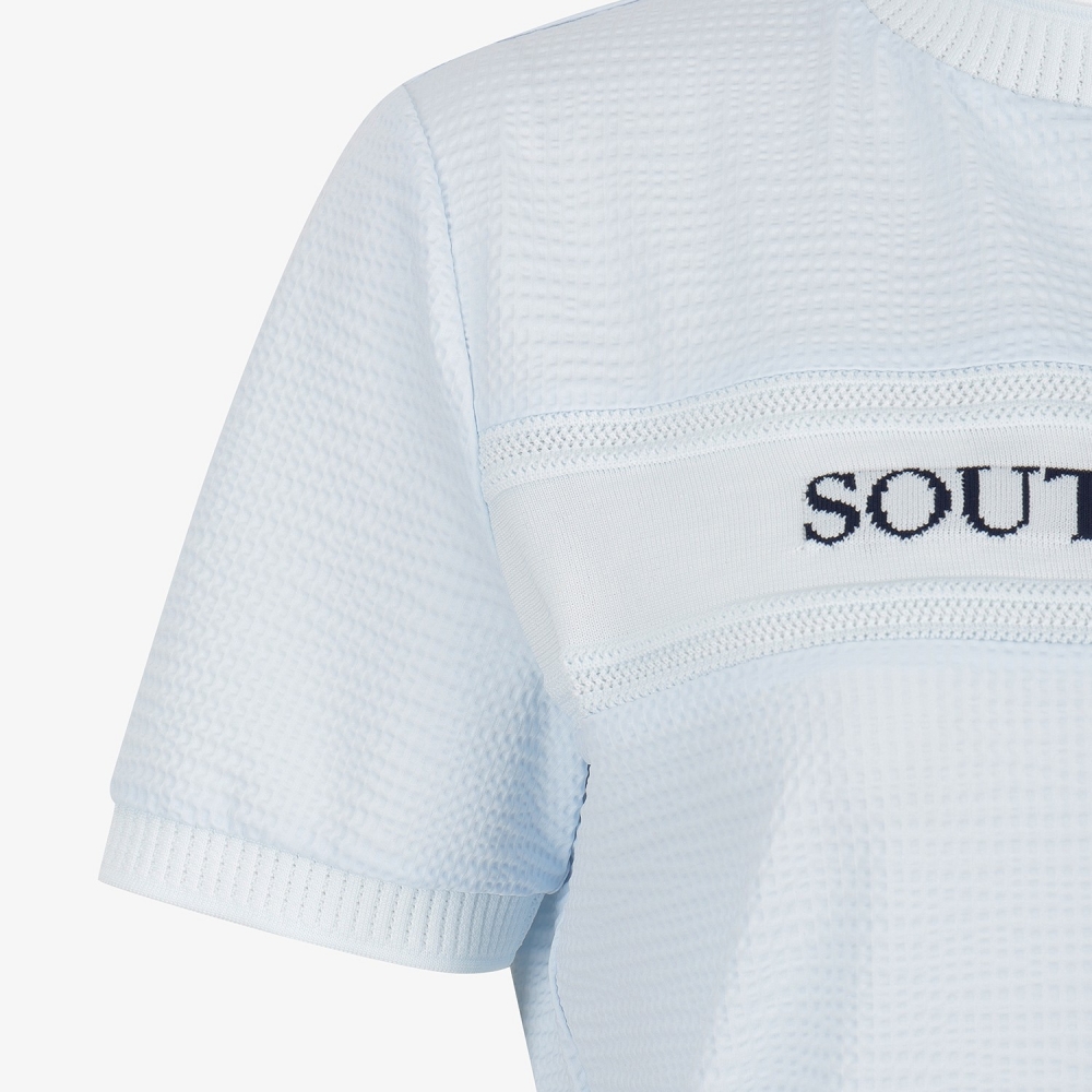 Textured Logo Band Short-Sleeve T-Shirt_SK