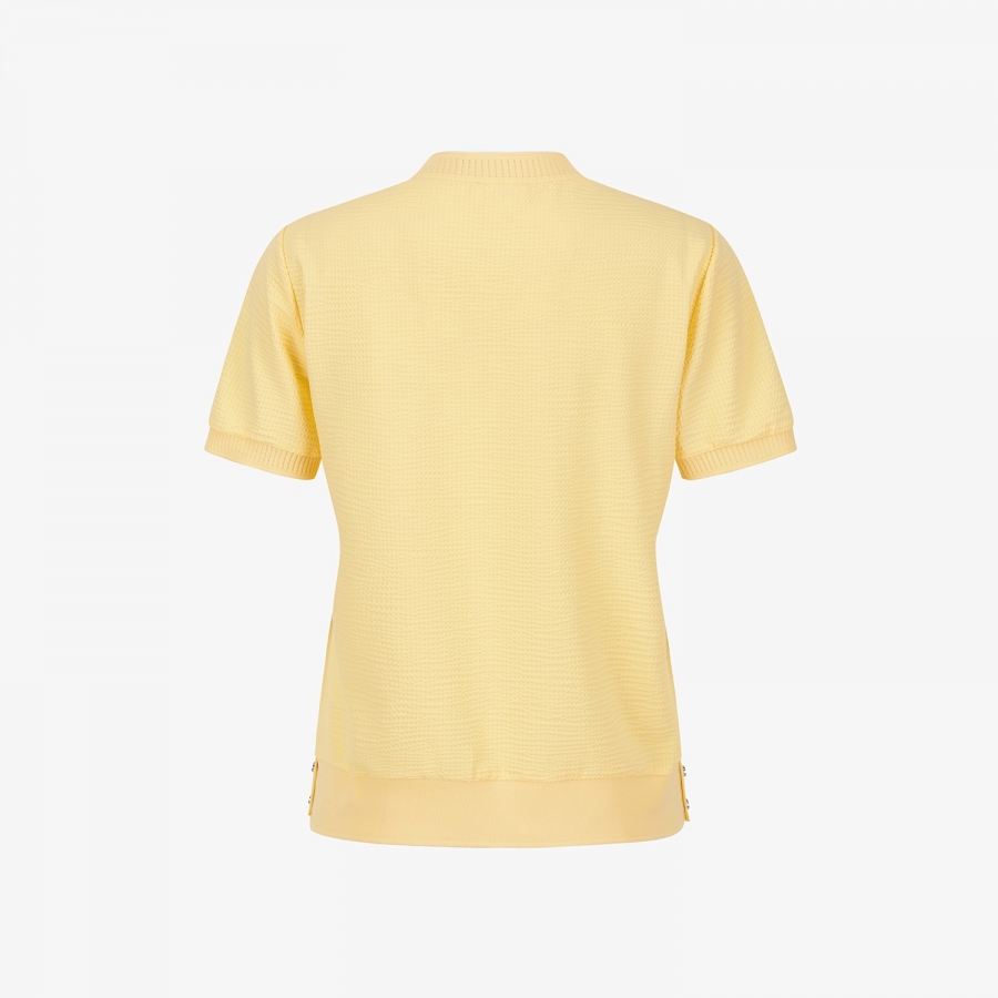 Textured Logo Band Short-Sleeve T-Shirt_YL
