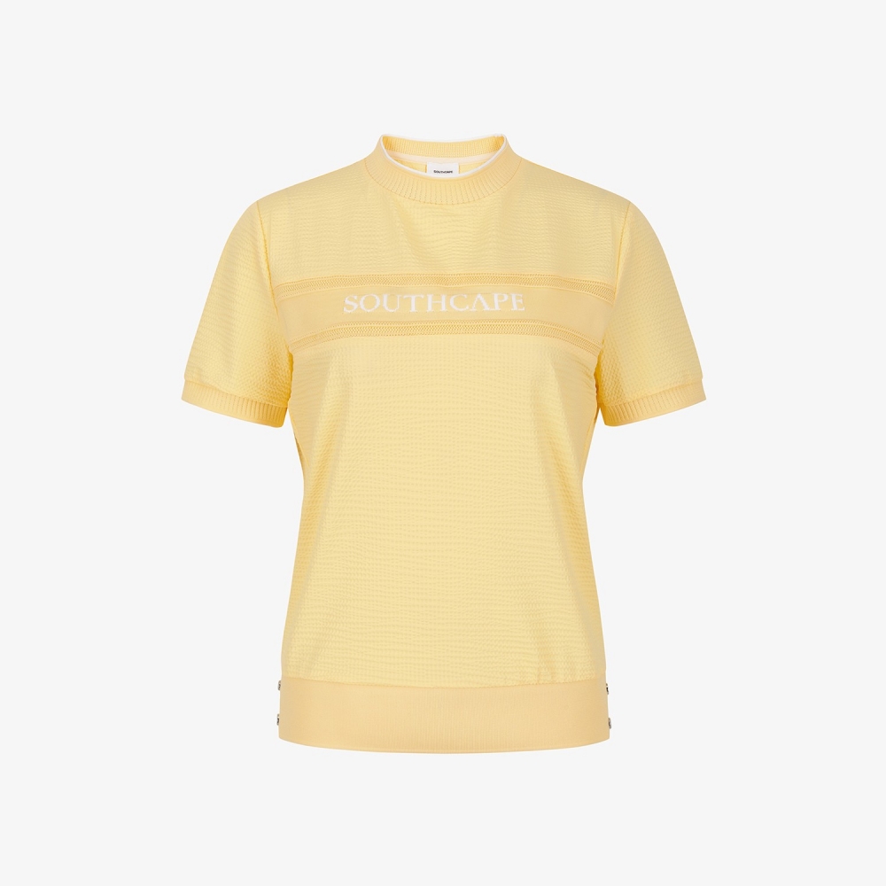 Textured Logo Band Short-Sleeve T-Shirt_YL