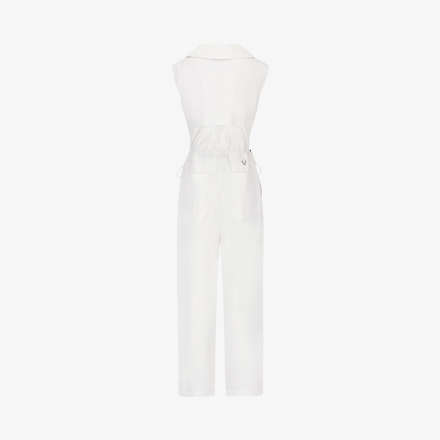 Southcross Sailor Collar Woven Jumpsuit_WT