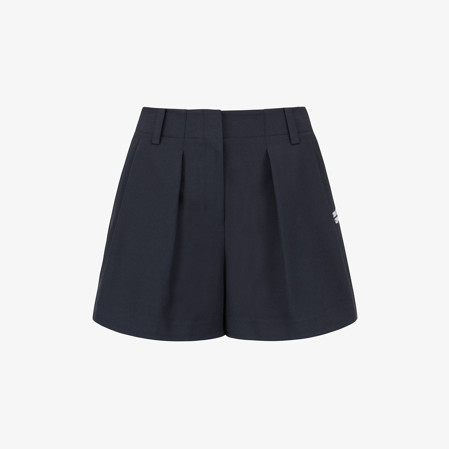 A-Line Pintuck Shorts_DA