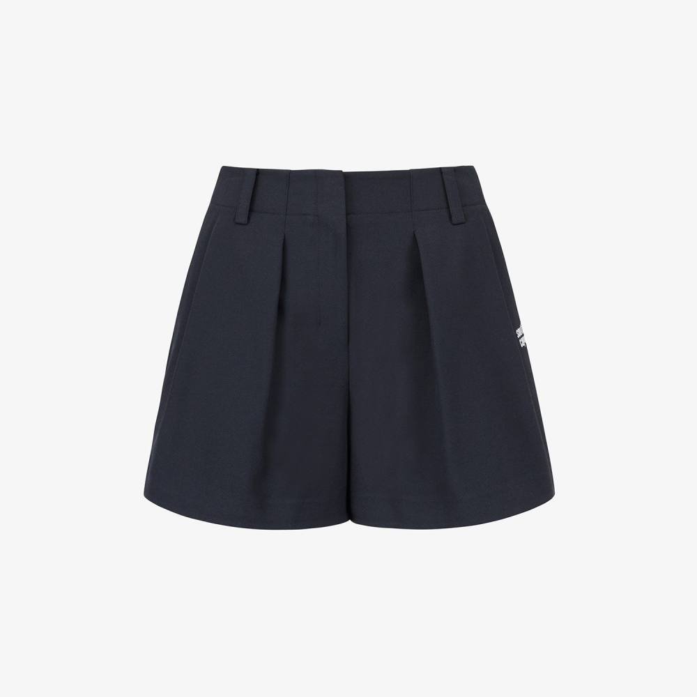 A-Line Pintuck Shorts_DA