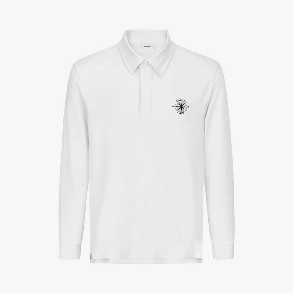 Southcross Classic Long-Sleeve Polo T-Shirt_WT