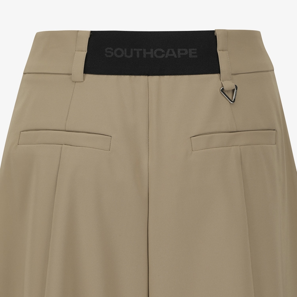 Belt Detail Volume Bermuda Shorts_BE