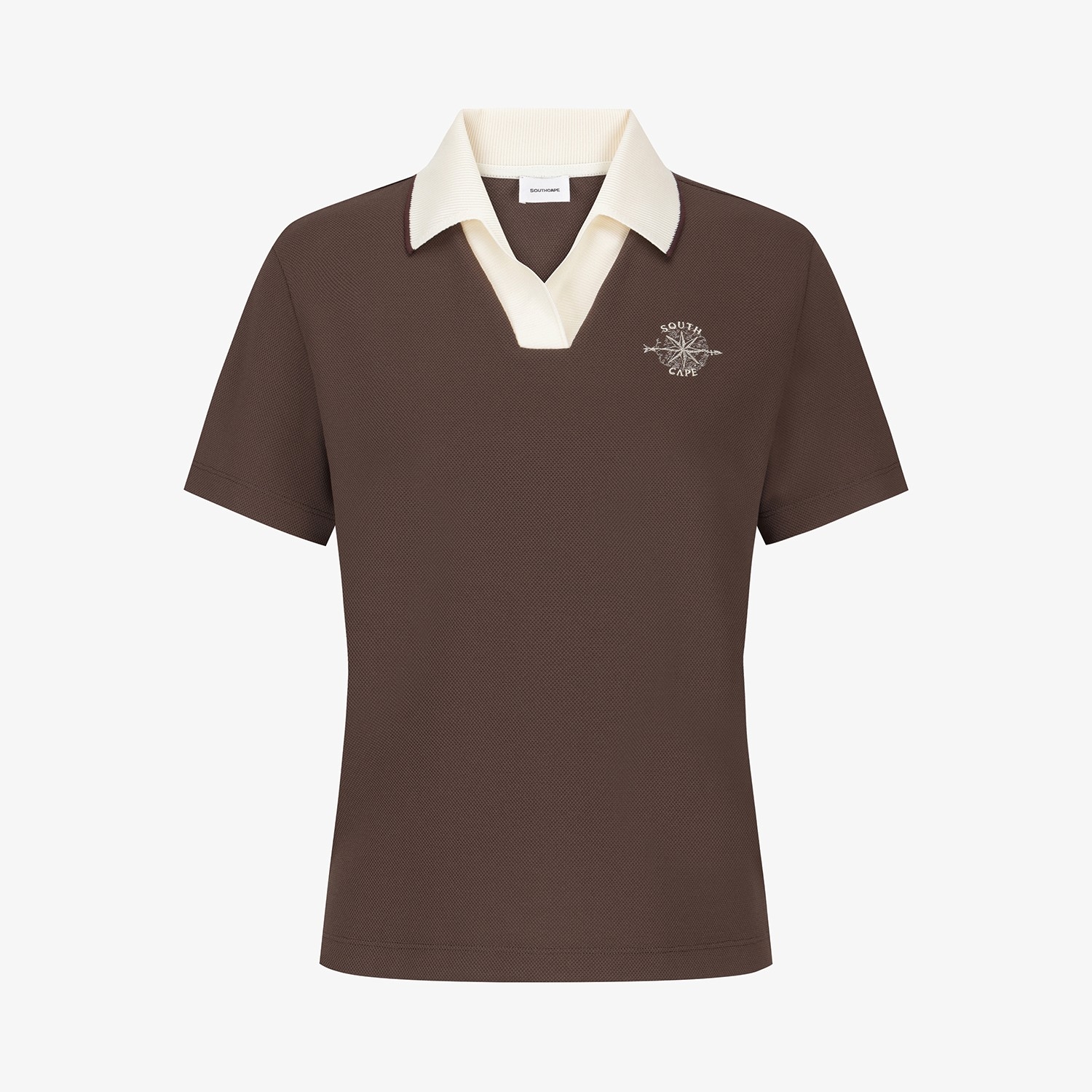 Southcross Mesh Open-Collar T-Shirt_BR