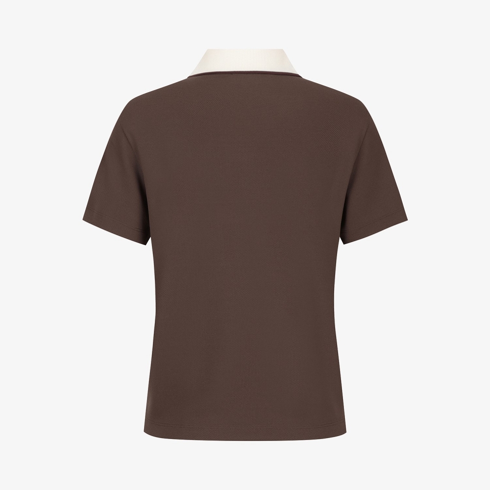 Southcross Mesh Open-Collar T-Shirt_BR