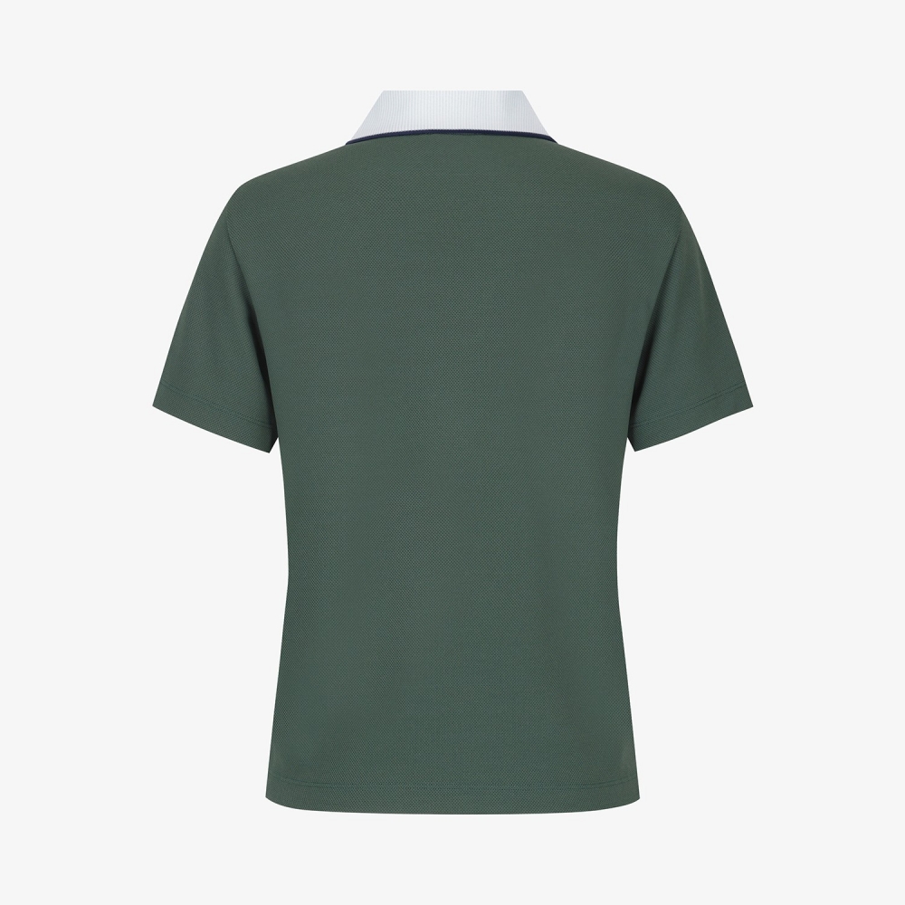 Southcross Mesh Open-Collar T-Shirt_DK