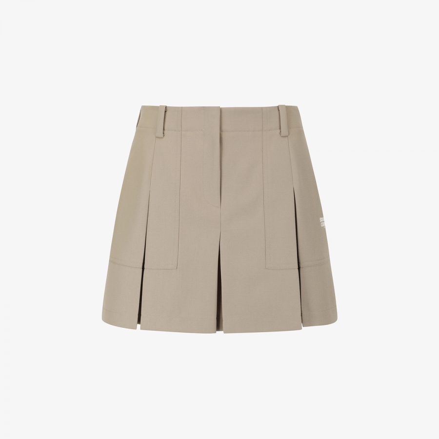 Southcape Women\'s Pleated Culotte Skirt_BE