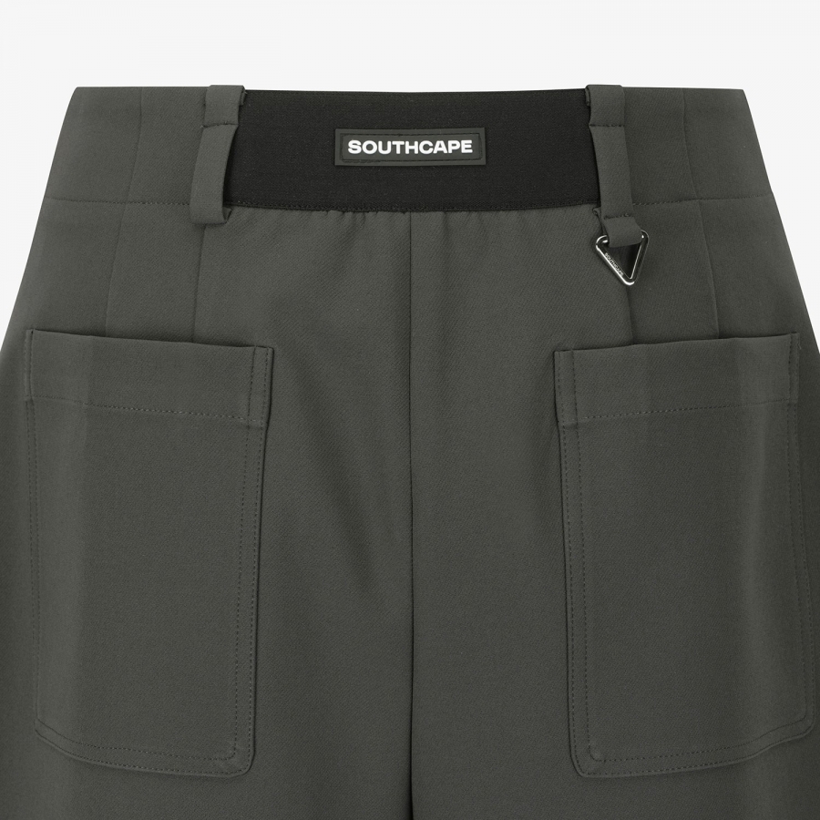 Twill Belted Bermuda Shorts_DW