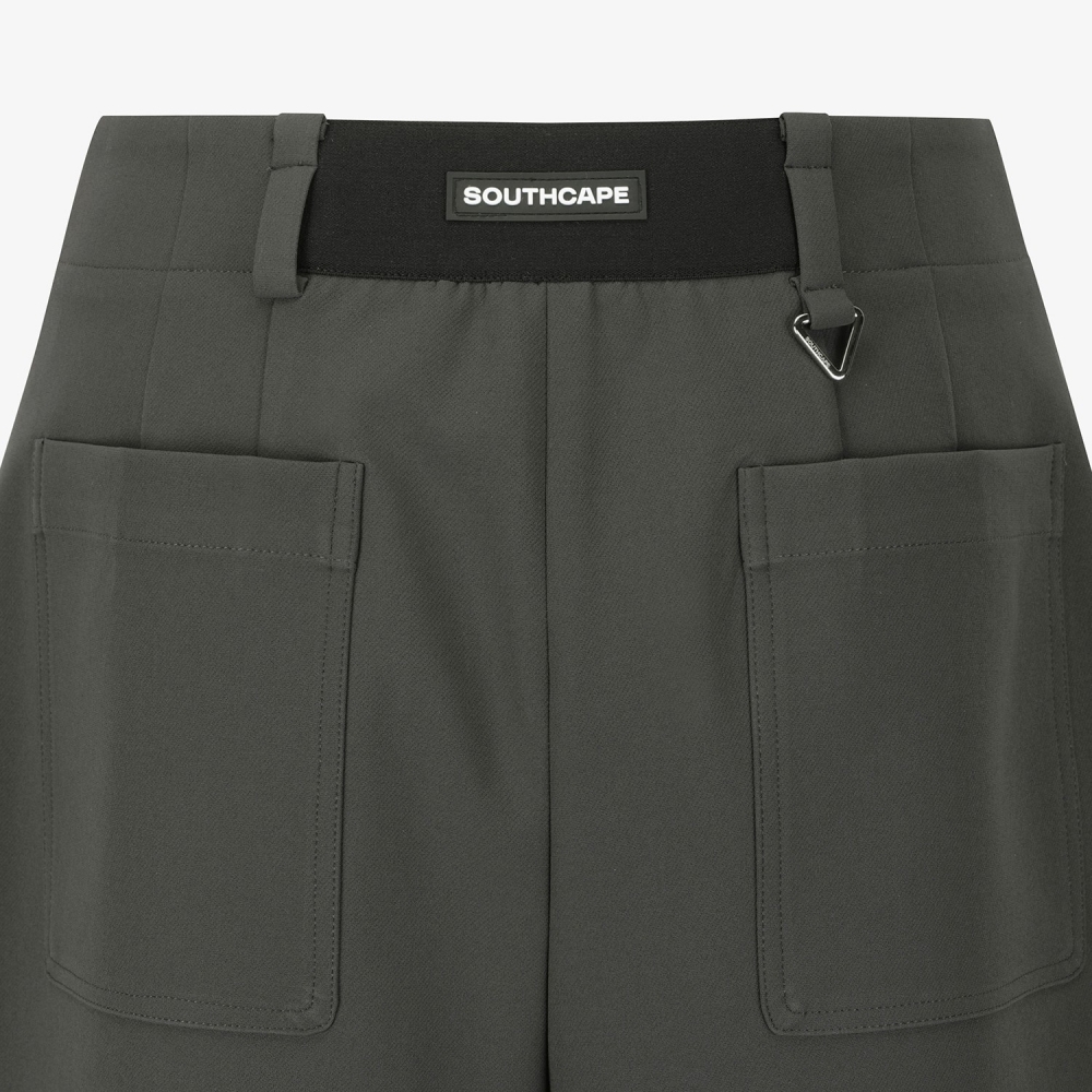 Twill Belted Bermuda Shorts_DW