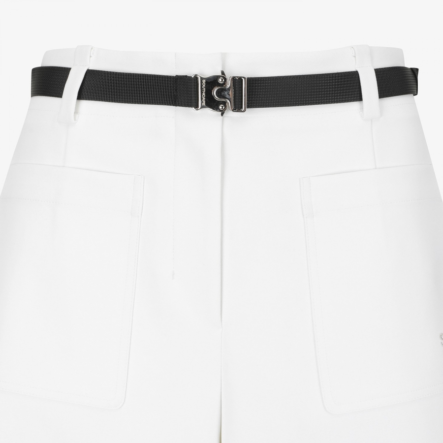 Twill Belted Bermuda Shorts_WT