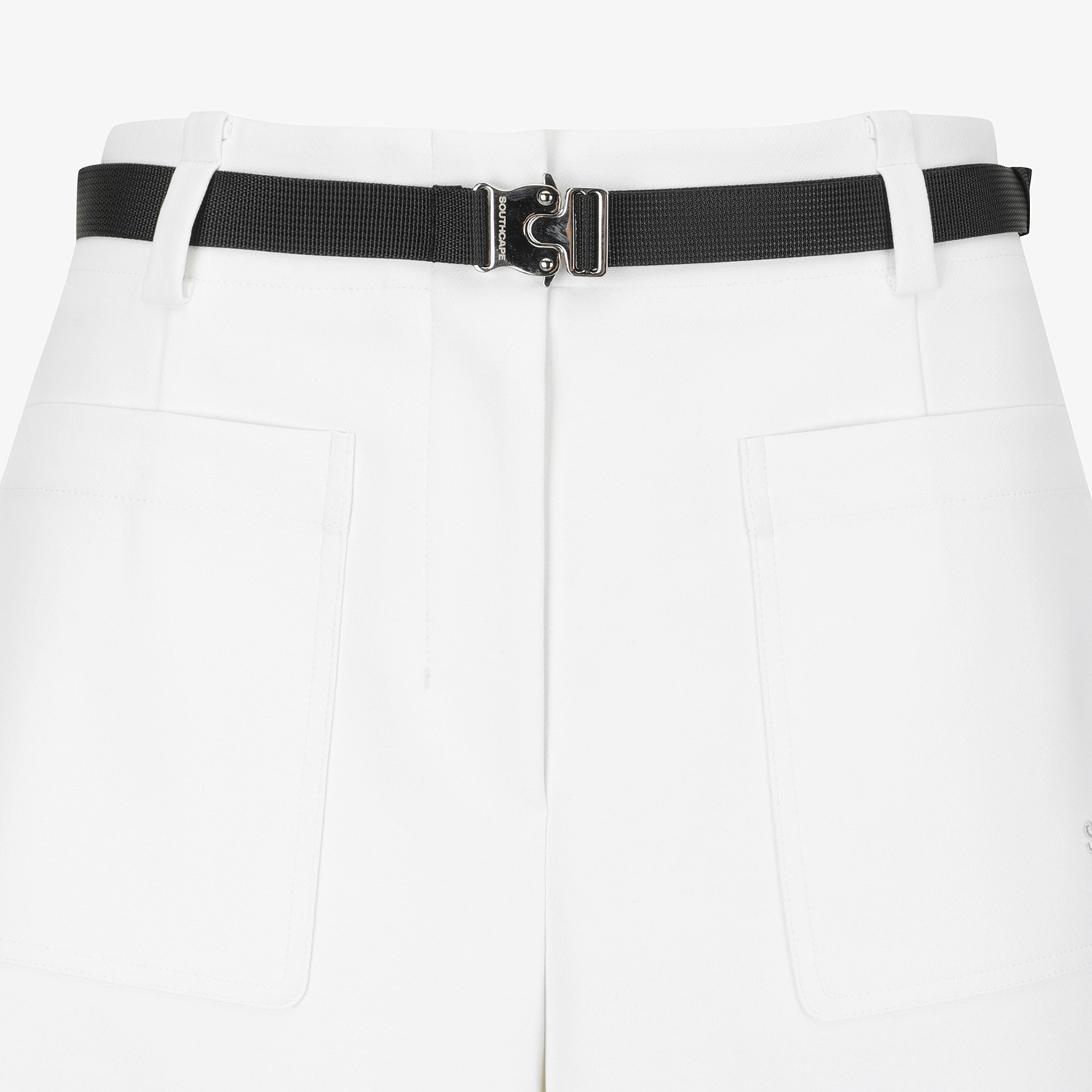 Twill Belted Bermuda Shorts_WT