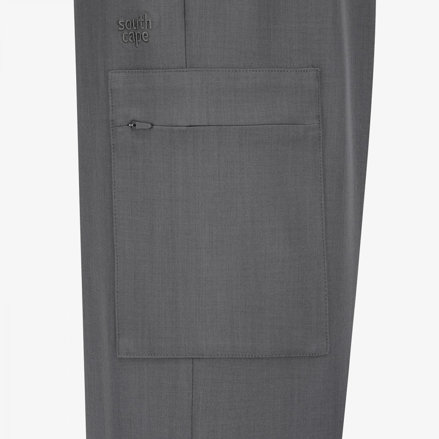 Southcape Women\'s Melange Pocket Wide-Leg Pants_GY