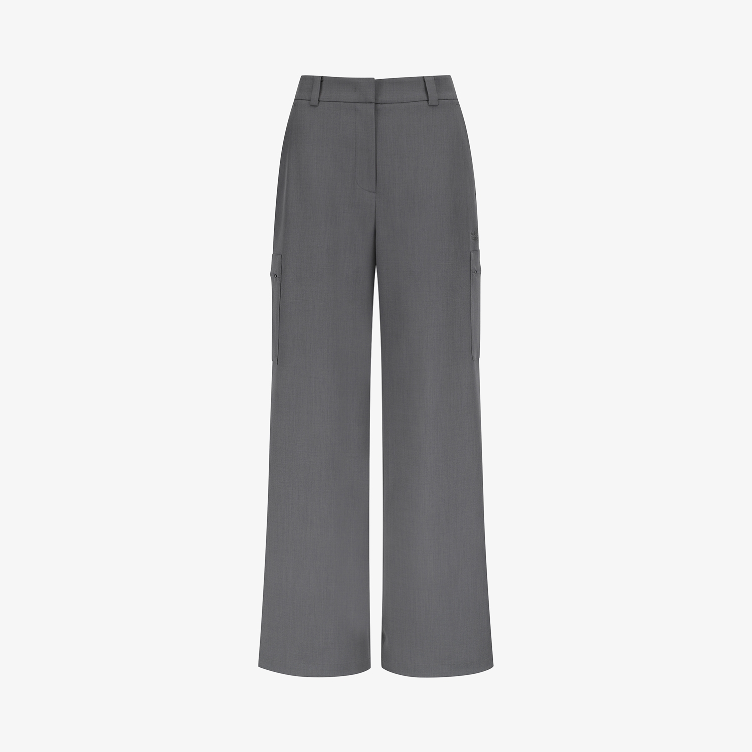 Southcape Women\'s Melange Pocket Wide-Leg Pants_GY