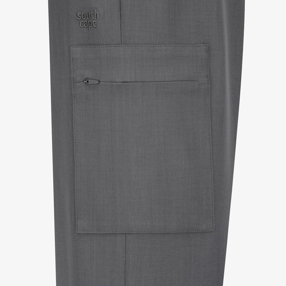 Southcape Women\'s Melange Pocket Wide-Leg Pants_GY