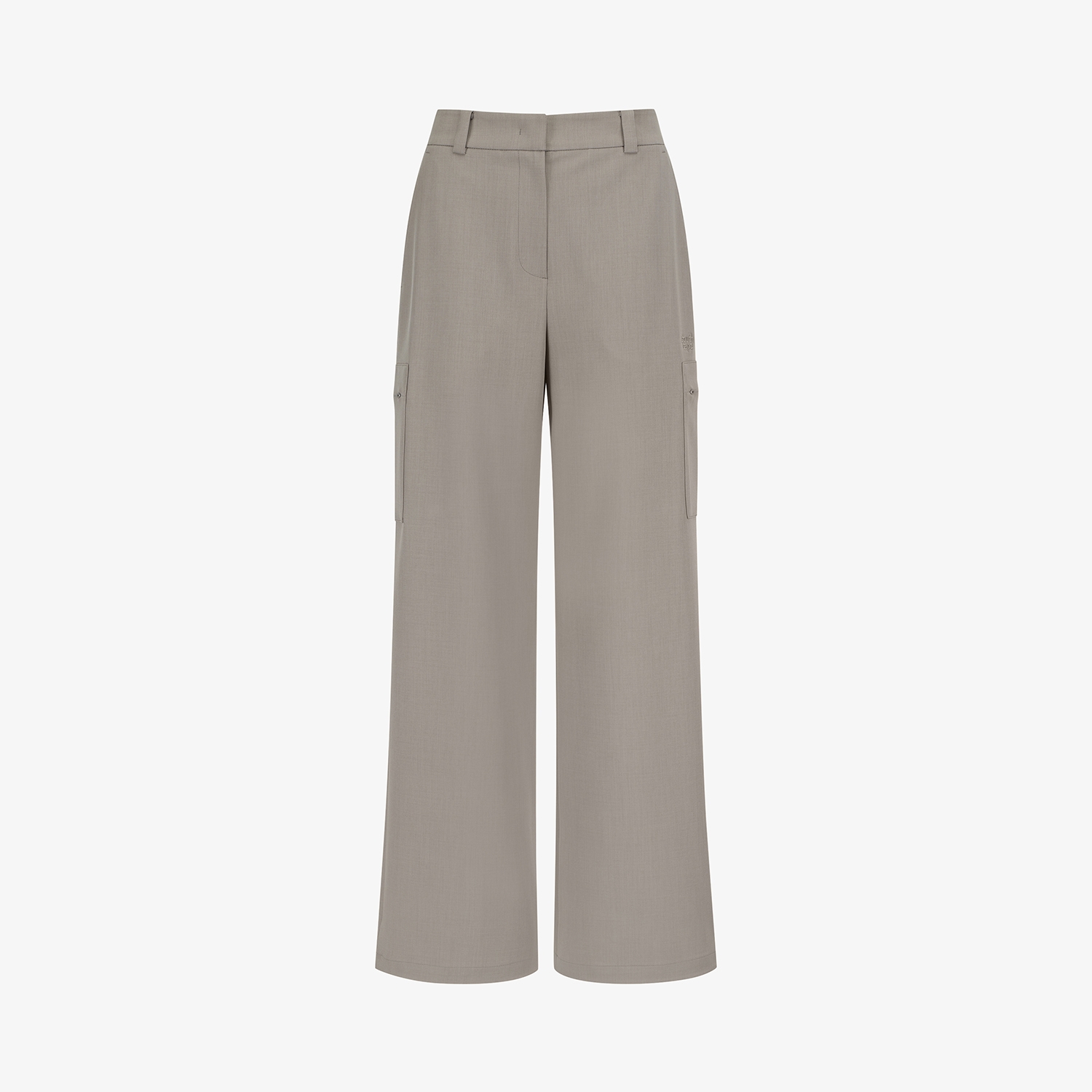 Southcape Women\'s Melange Pocket Wide-Leg Pants_SE