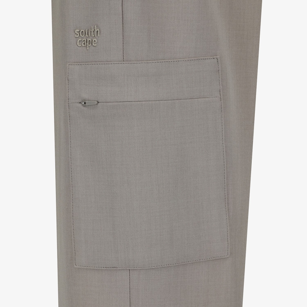 Southcape Women\'s Melange Pocket Wide-Leg Pants_SE