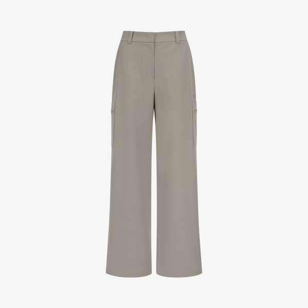 Southcape Women's Melange Pocket Wide-Leg Pants_SE