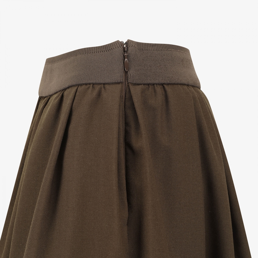 Southcape Women\'s Wool Flared Culotte Pants_BR