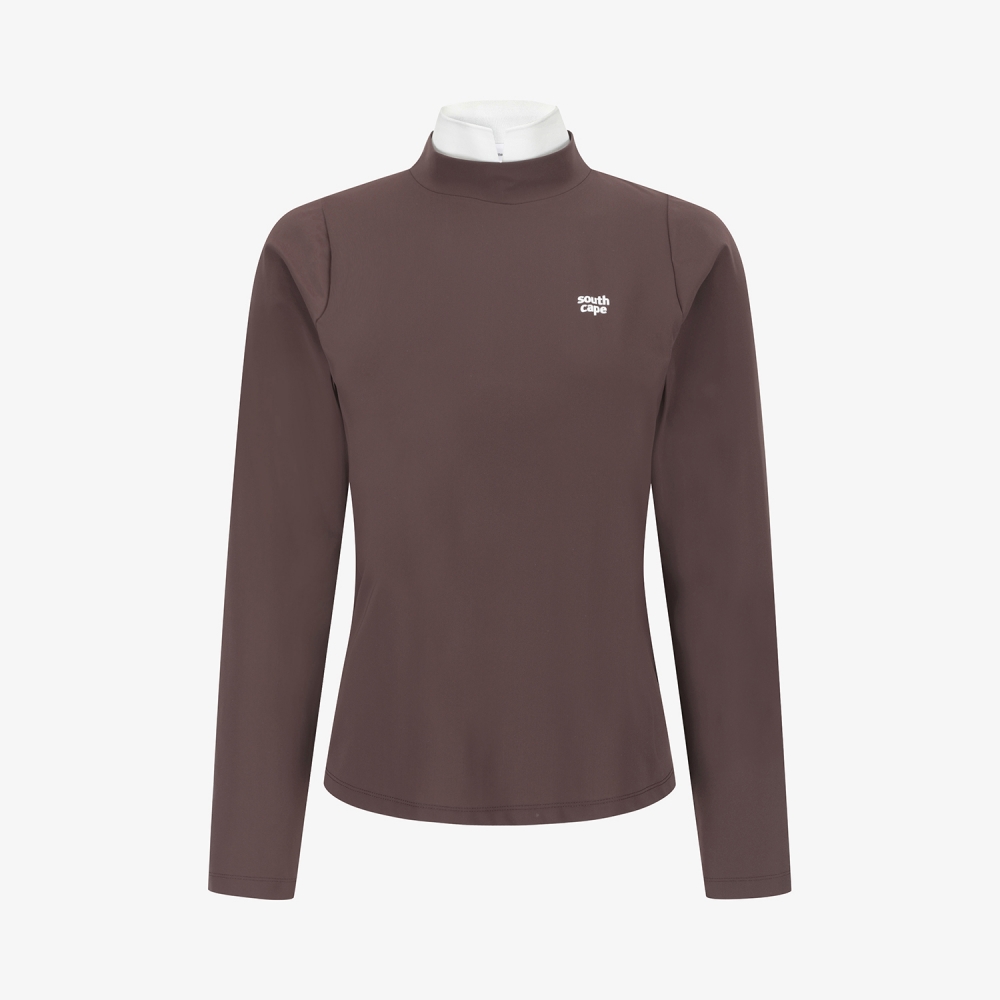 V-Cut High-Neck Base Layer_WN