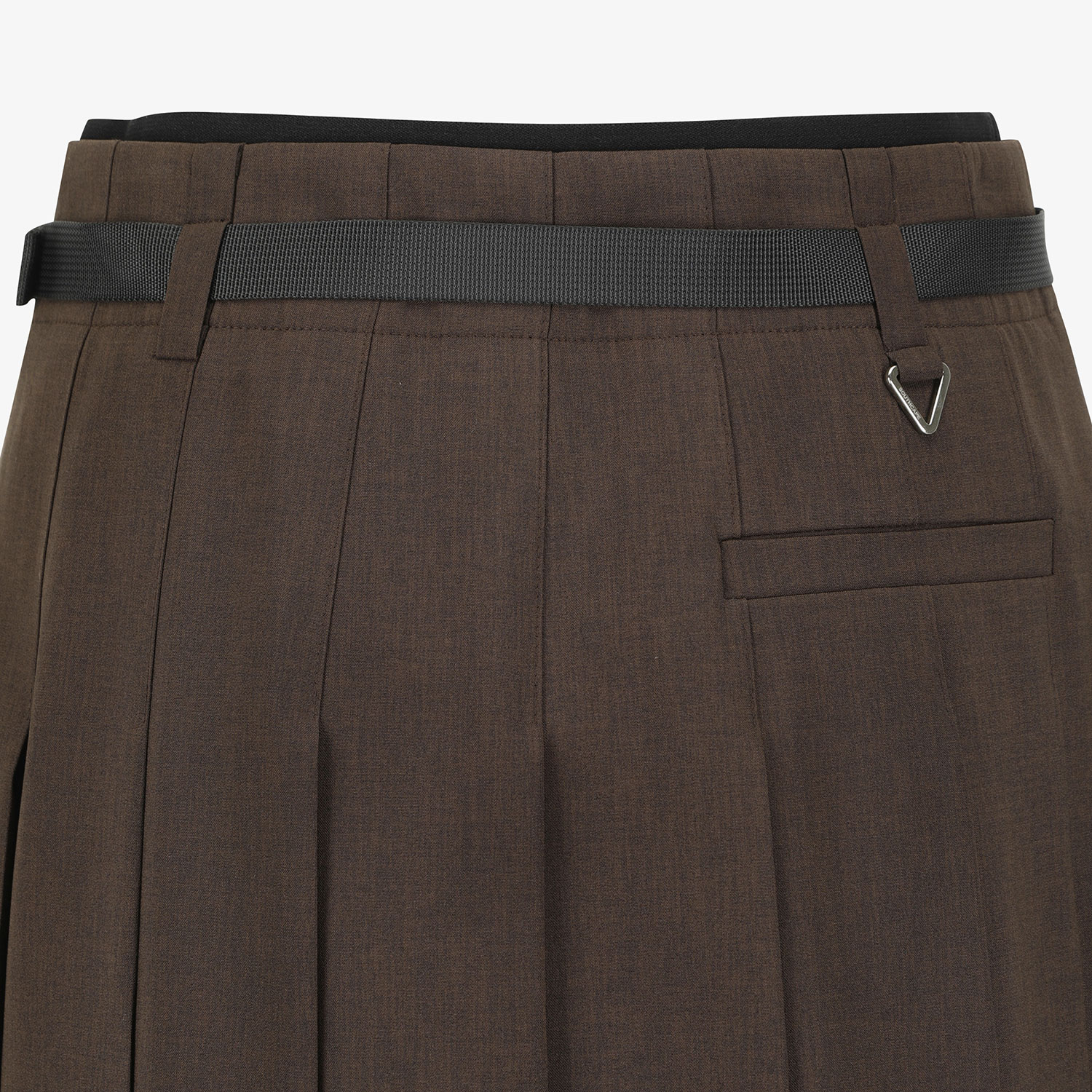 Southcape Women\'s Two-Tone Pleated Skirt_BR