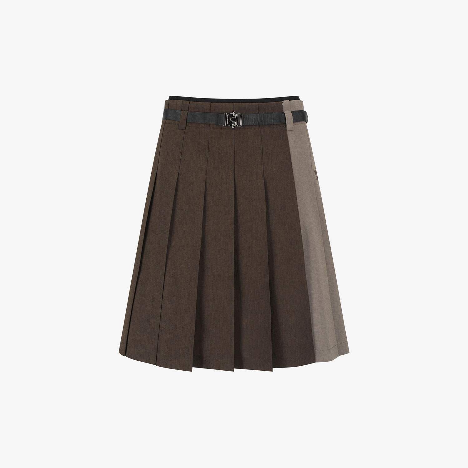 Southcape Women\'s Two-Tone Pleated Skirt_BR