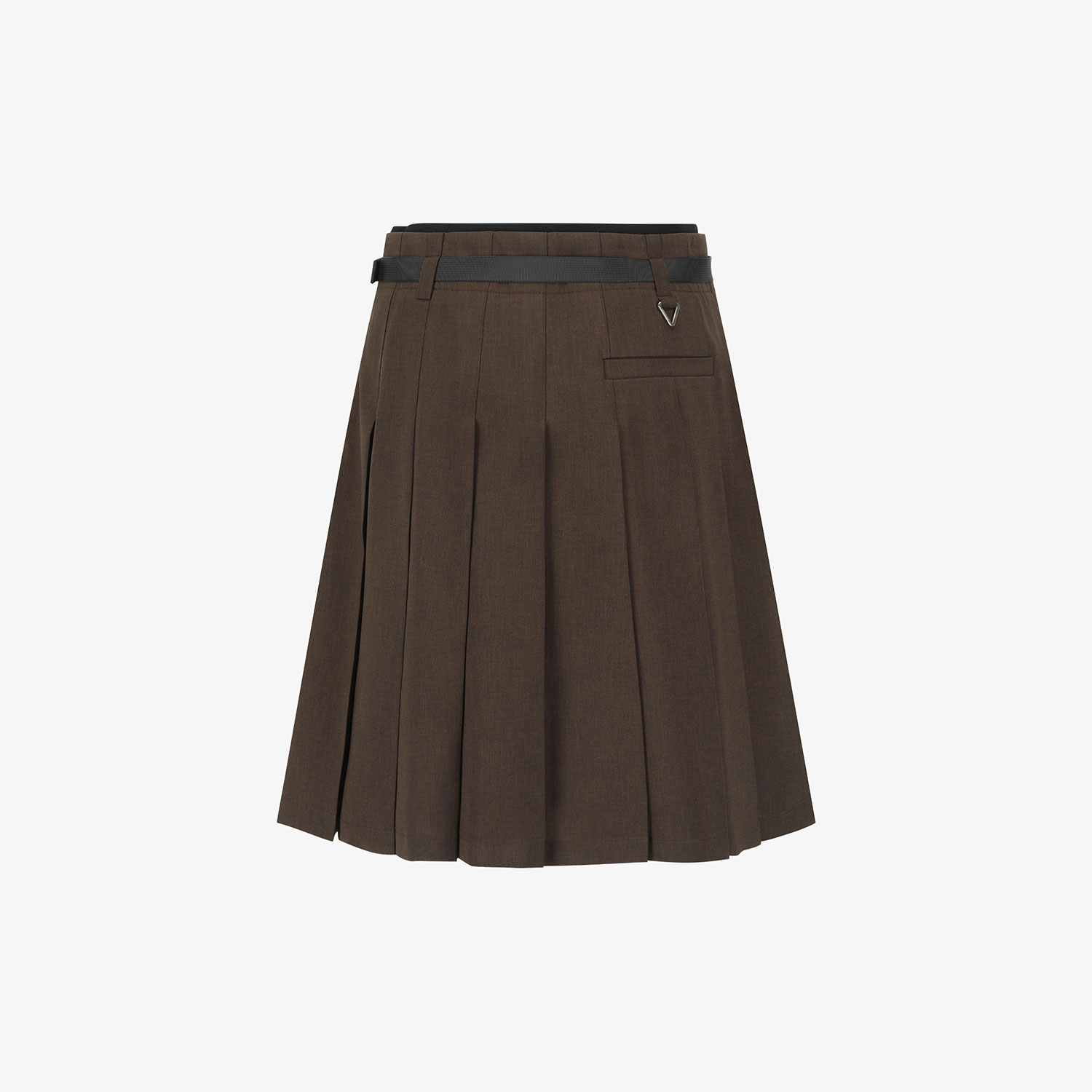 Southcape Women\'s Two-Tone Pleated Skirt_BR
