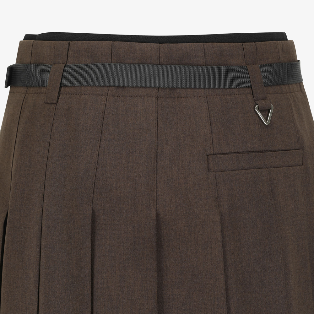 Southcape Women\'s Two-Tone Pleated Skirt_BR