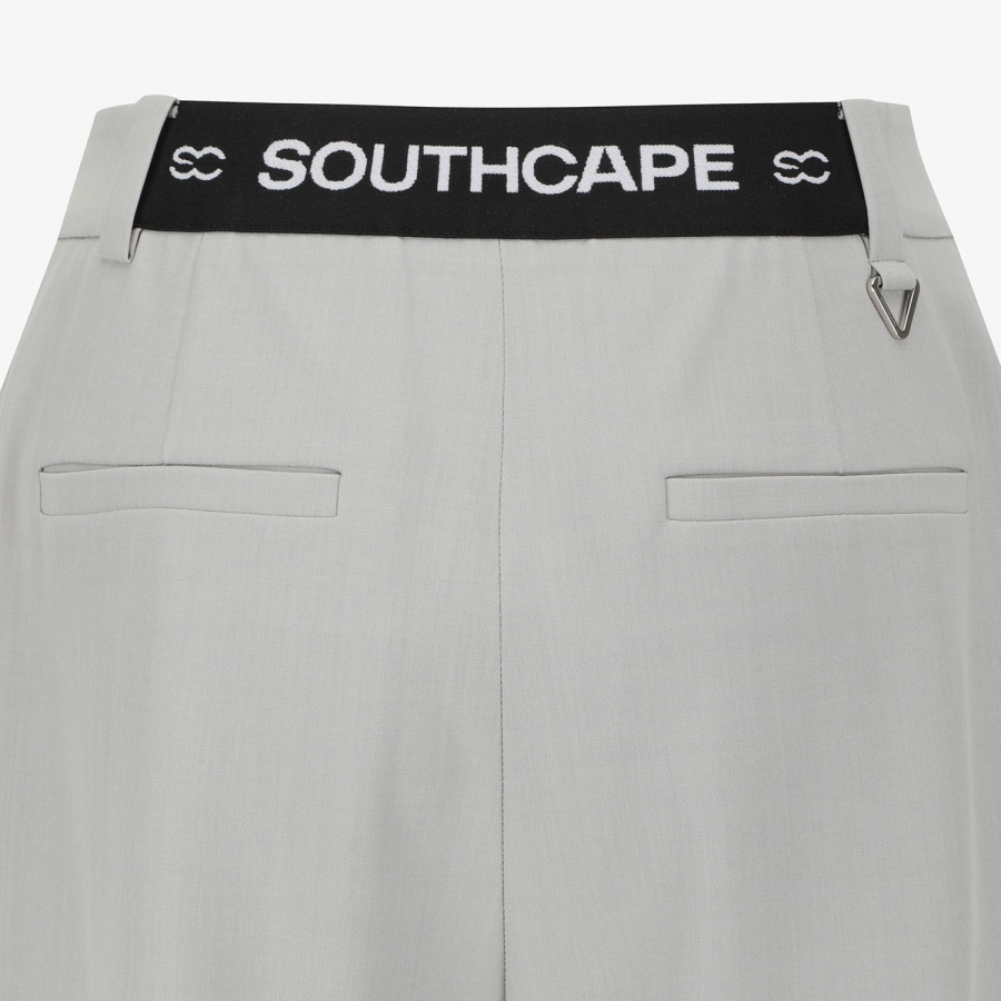 Southcape Women\'s Melange Pocket Wide-Leg Pants_LG