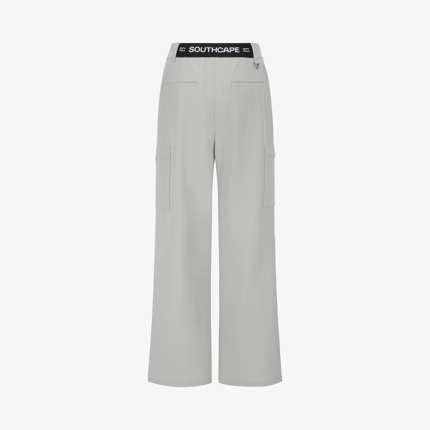 Southcape Women\'s Melange Pocket Wide-Leg Pants_LG