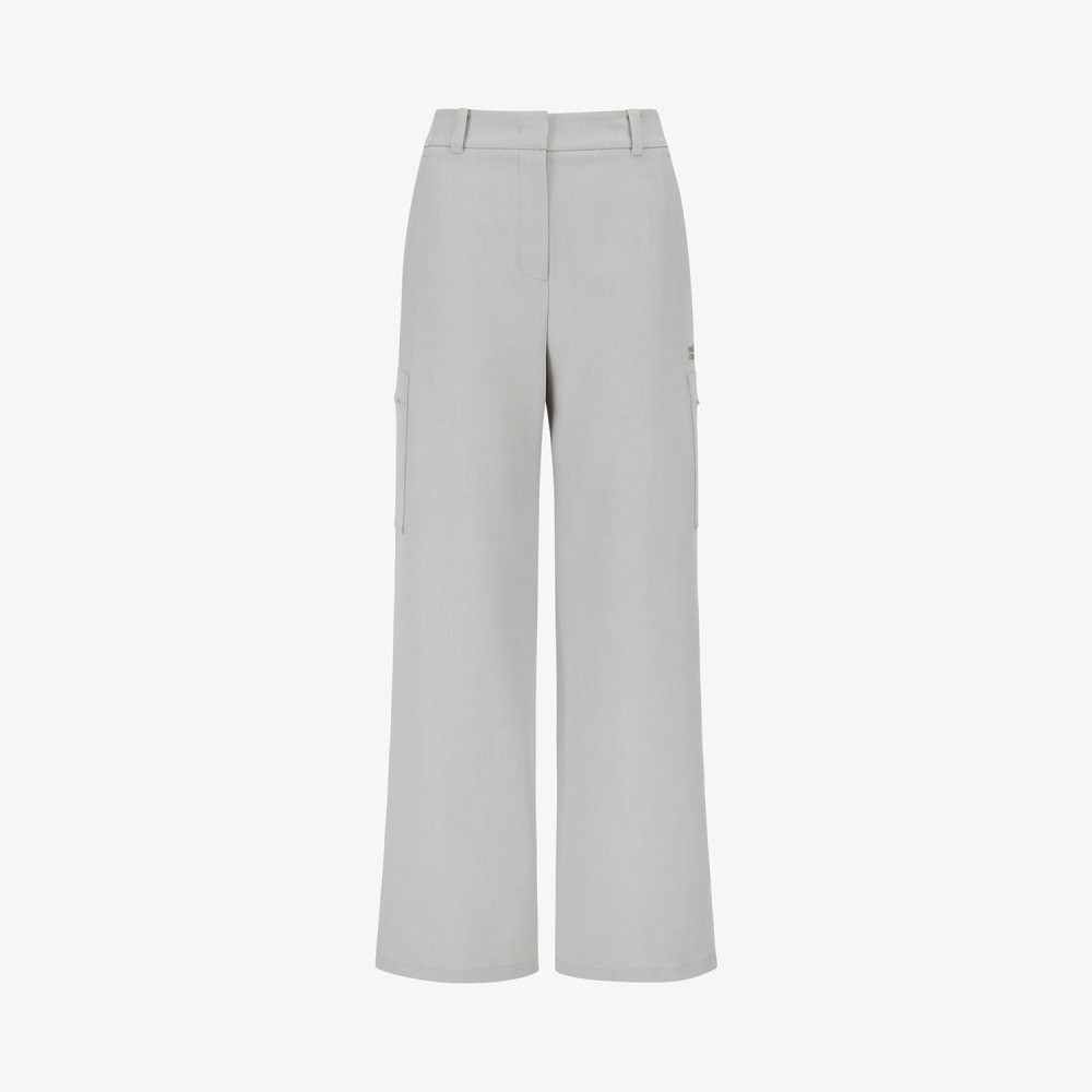 Southcape Women\'s Melange Pocket Wide-Leg Pants_LG