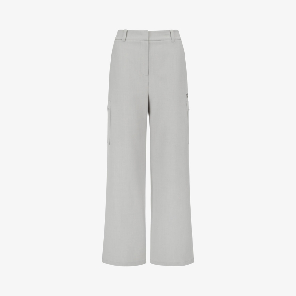 Southcape Women's Melange Pocket Wide-Leg Pants_LG
