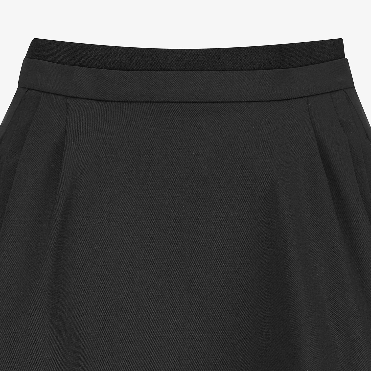 Southcape Women\'s Flare Midi Skirt_BK