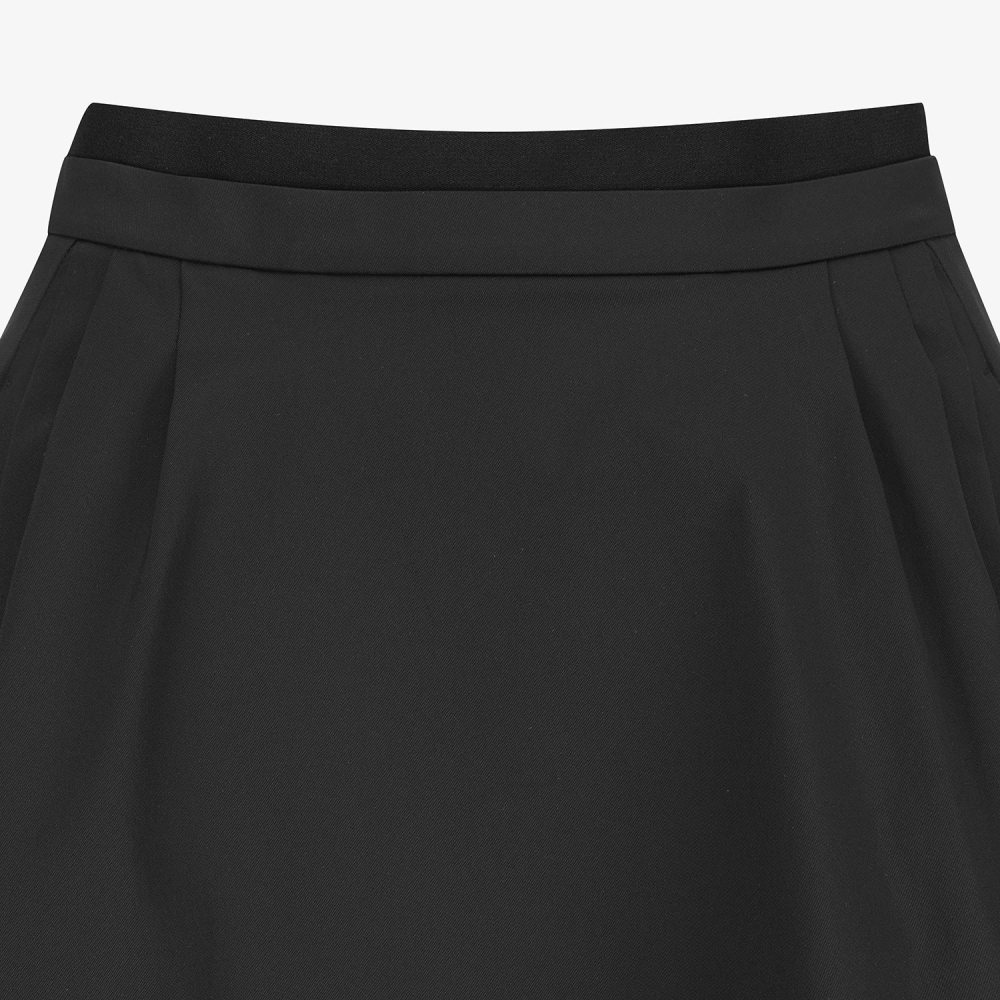 Southcape Women\'s Flare Midi Skirt_BK