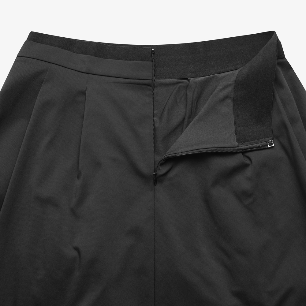 Southcape Women\'s Flare Midi Skirt_BK