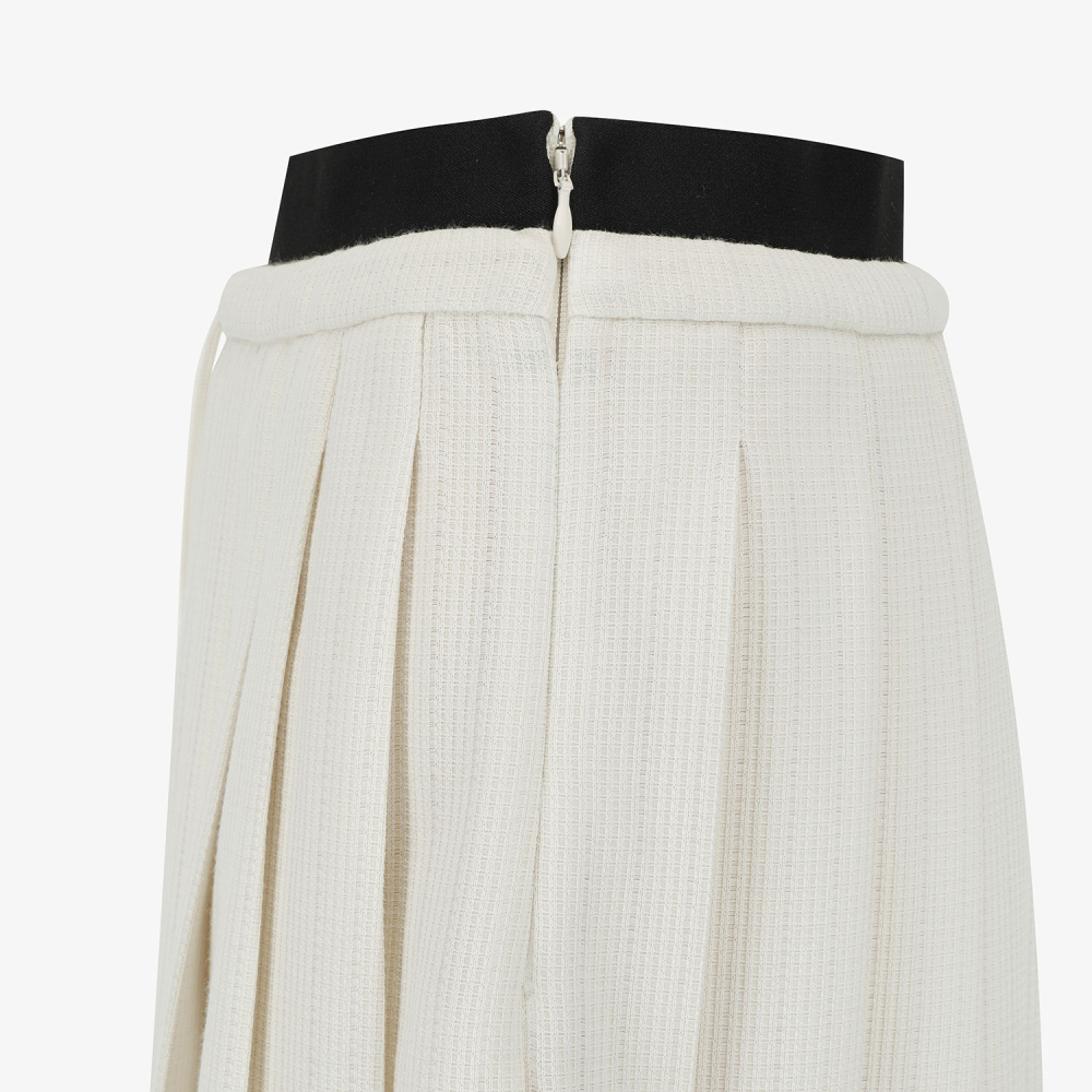 Southcape Women\'s Pleated Elastic Waist Skirt_CR