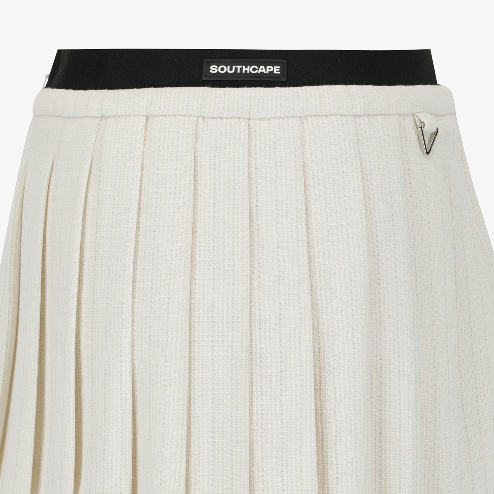 Southcape Women\'s Pleated Elastic Waist Skirt_CR