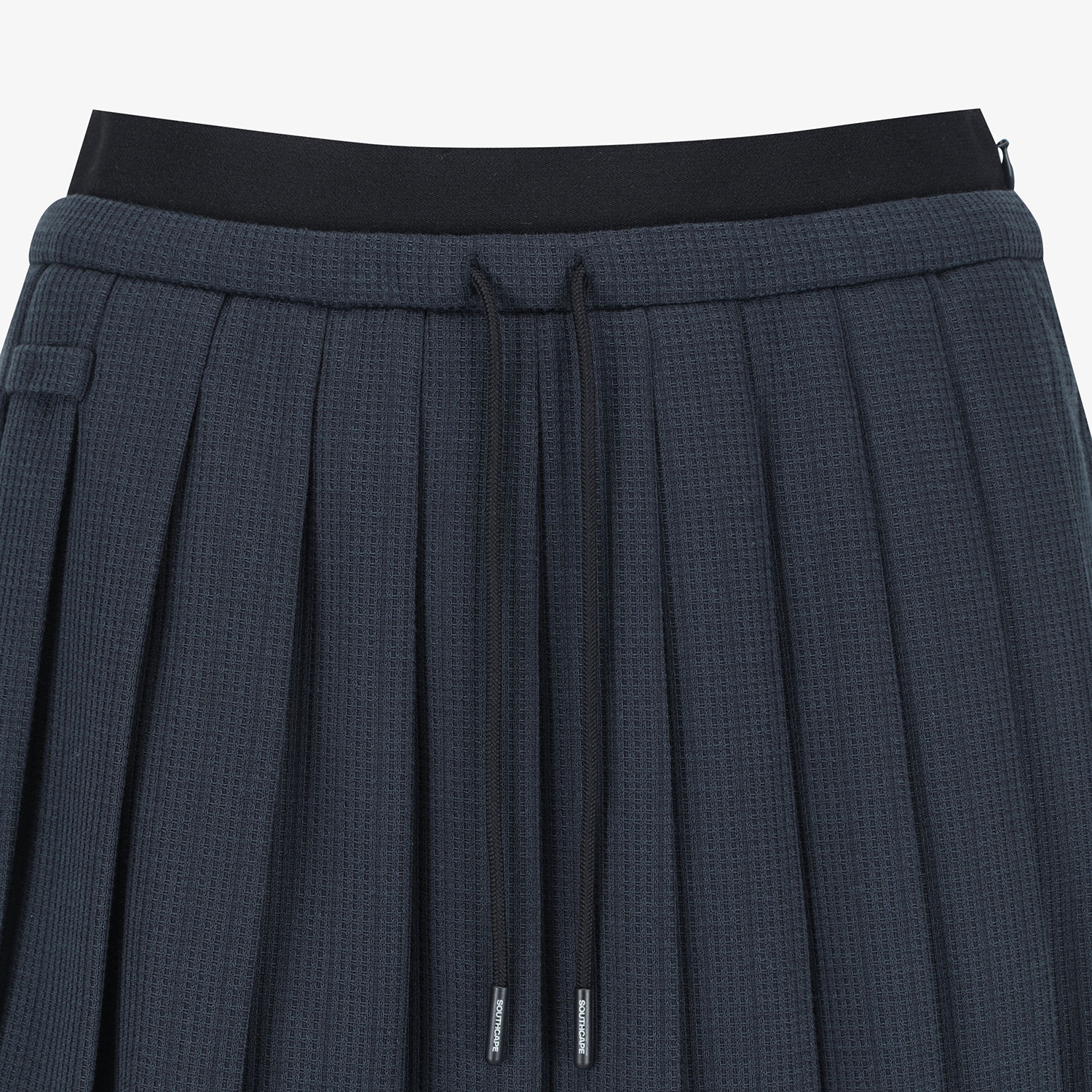 Southcape Women\'s Pleated Elastic Waist Skirt_NA