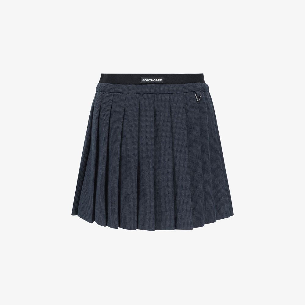Southcape Women\'s Pleated Elastic Waist Skirt_NA