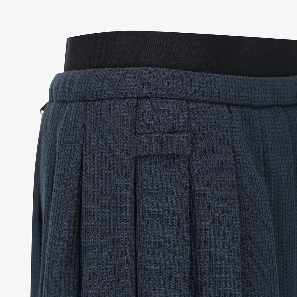 Southcape Women\'s Pleated Elastic Waist Skirt_NA