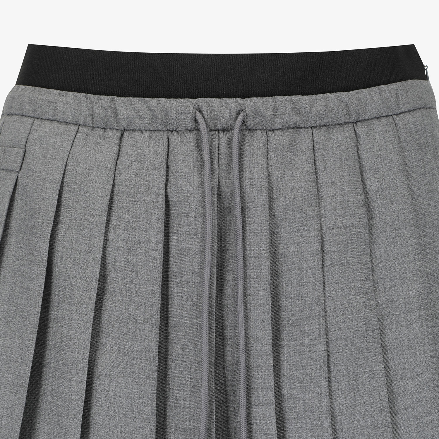 Southcape Women\'s Pleated Waist Banding Skirt_MG