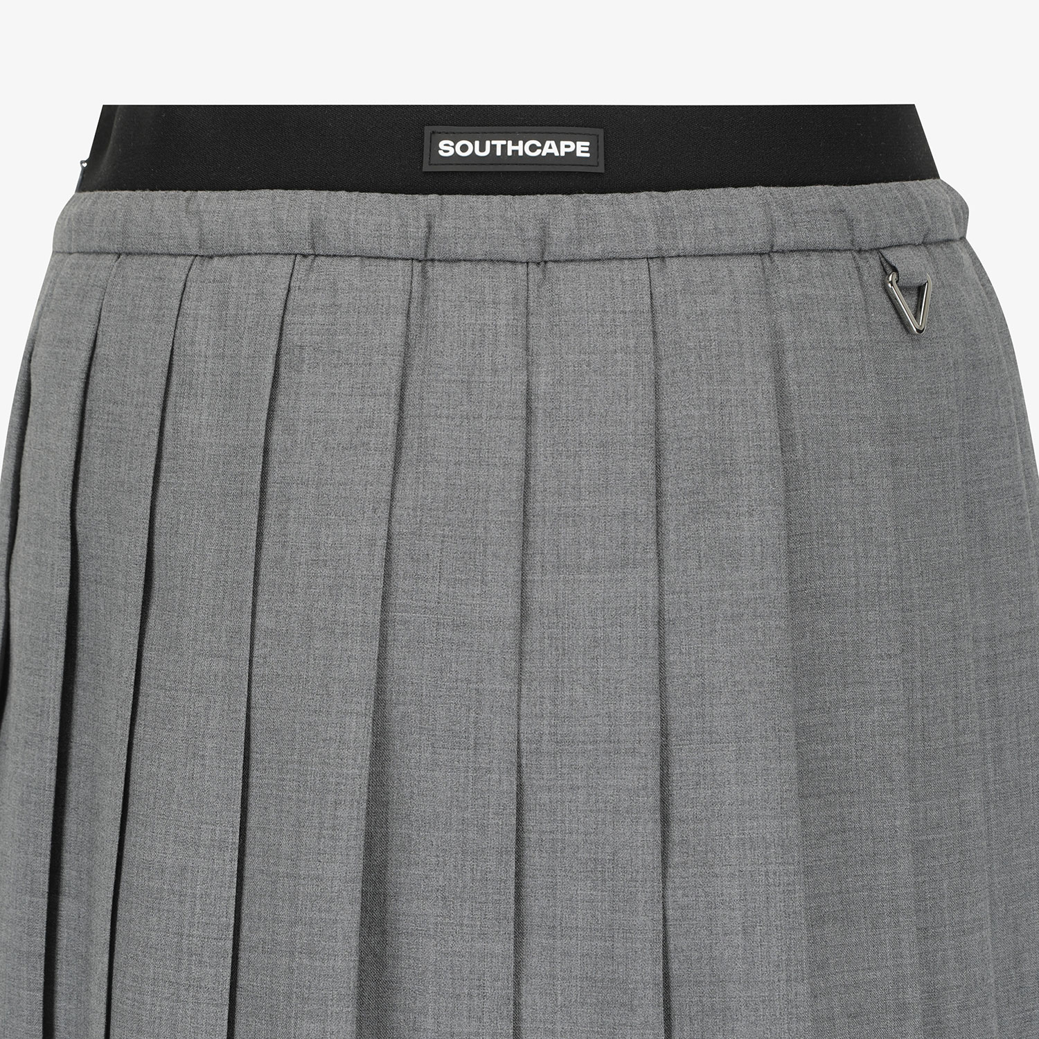 Southcape Women\'s Pleated Waist Banding Skirt_MG